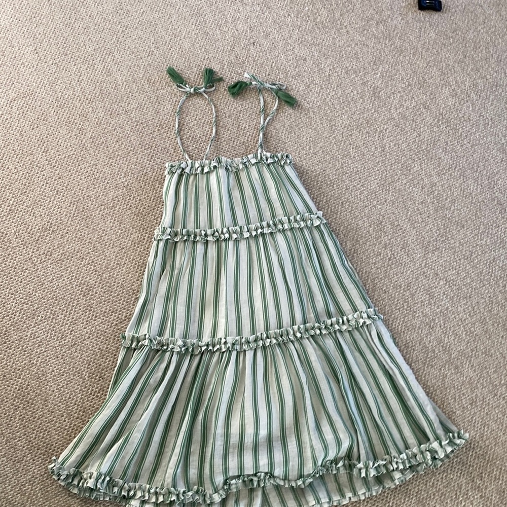 Tory Burch linen umbrella dress